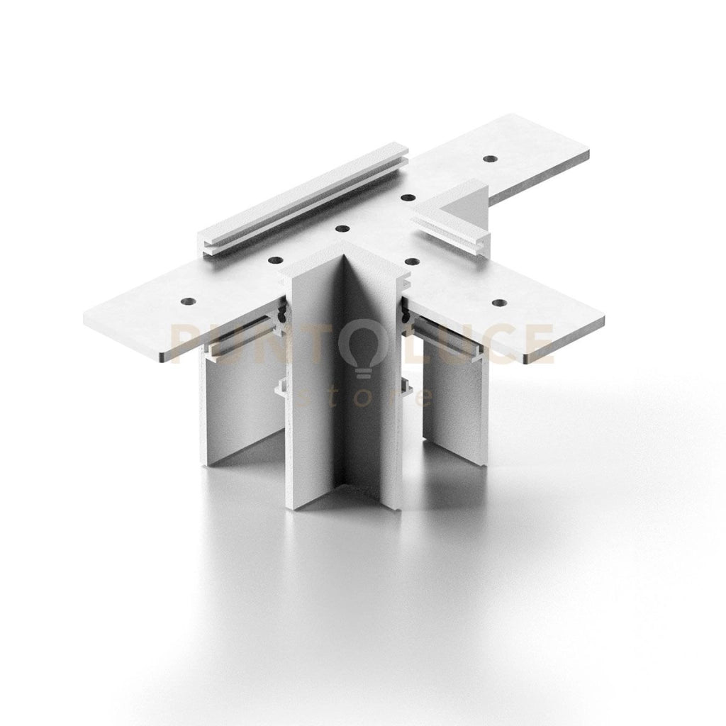 GAETA BI GT - GIUNTO A "T" BIANCO SOFFITTO/SOFFITTO PARETE/PARETE  PER ART. GAETA