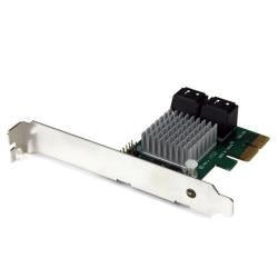 Startech.com scheda controller raid pci express 2.0 sata iii 6 gbps a 4 porte con tiering ssd hyperduo - PEXSAT34RH