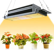 Lampada LED per giardino a 300W a spettro completo per piante - lampada per crescita per coltivazione di verdure e fiori