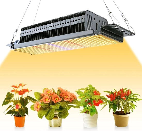 Lampada LED per giardino a 300W a spettro completo per piante - lampada per crescita per coltivazione di verdure e fiori