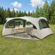 Tenda familiare con telo da pioggia resistente all'acqua Verde 42042250