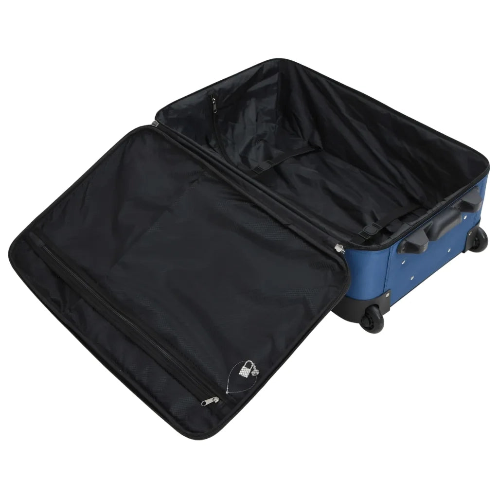 Set Valigie da Viaggio 5 pz Blu in Tessuto CFW1973527