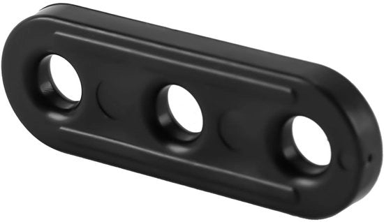 Tenttouwbevestigingen in plastica 100 pezzi - Corda a strappo in plastica - Solidi strappatori - Facili da utilizzare - Per attività all'aperto - Dimensioni 38 x 13 x 3,5 mm - Strappatore di corda