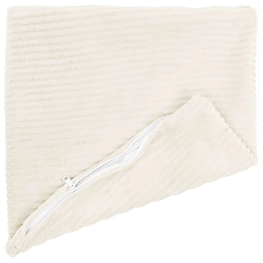 Federa 2 pcs HEERLEN Crema 40 x 40 cm corduroy 908449