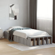 Giroletto-Struttura Letto Grigio Sonoma 90x200 cm in Legno Multistrato 373485
