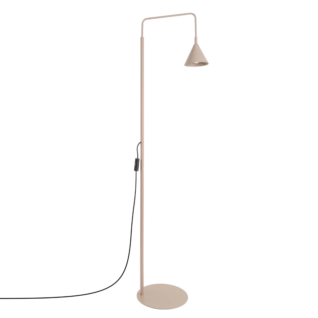Lampada da terra NOX taupe