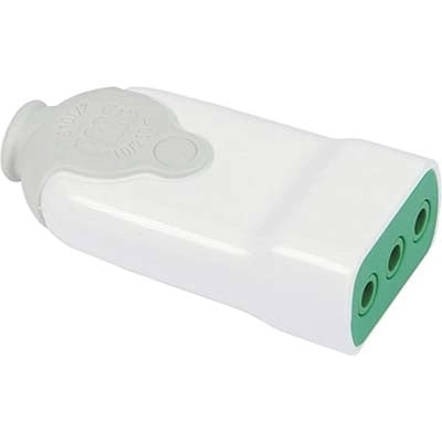 PRESA MOBILE FME - BIANCO 2P+T 10A- 10 pezzi