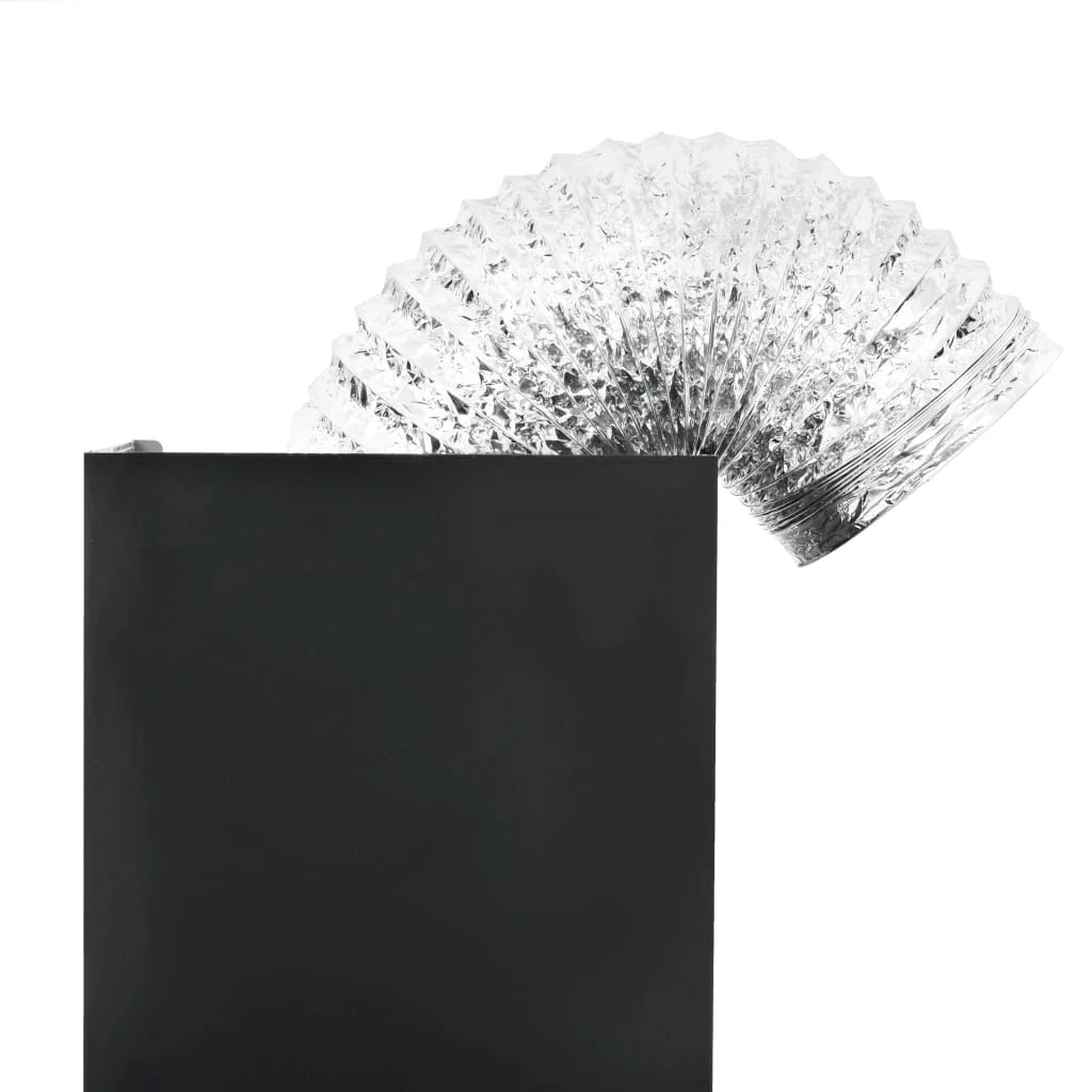 Cappa aspirante a parete in acciaio inox 756 m³/h 90 cm nero 02_0005878