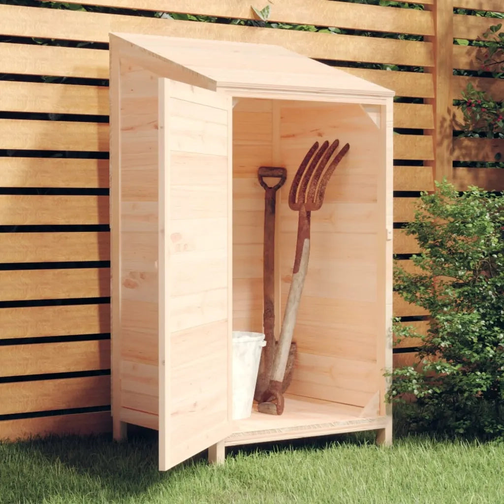 Capanno da Giardino 55x52x112 cm in Legno Massello di Abete CFW4968867