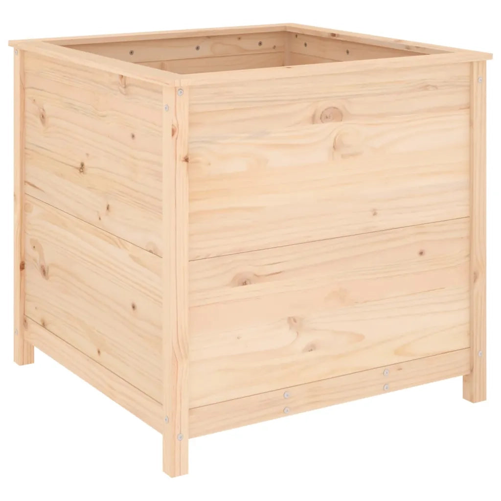 Fioriera da Giardino 82,5x82,5x78 cm in Legno Massello di Pino 825303