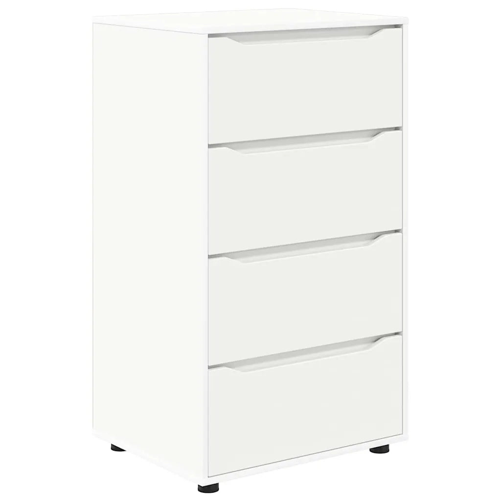 Armadi di Stoccaggio Bianco 60 x 48 x 105 cm Legno multistrato