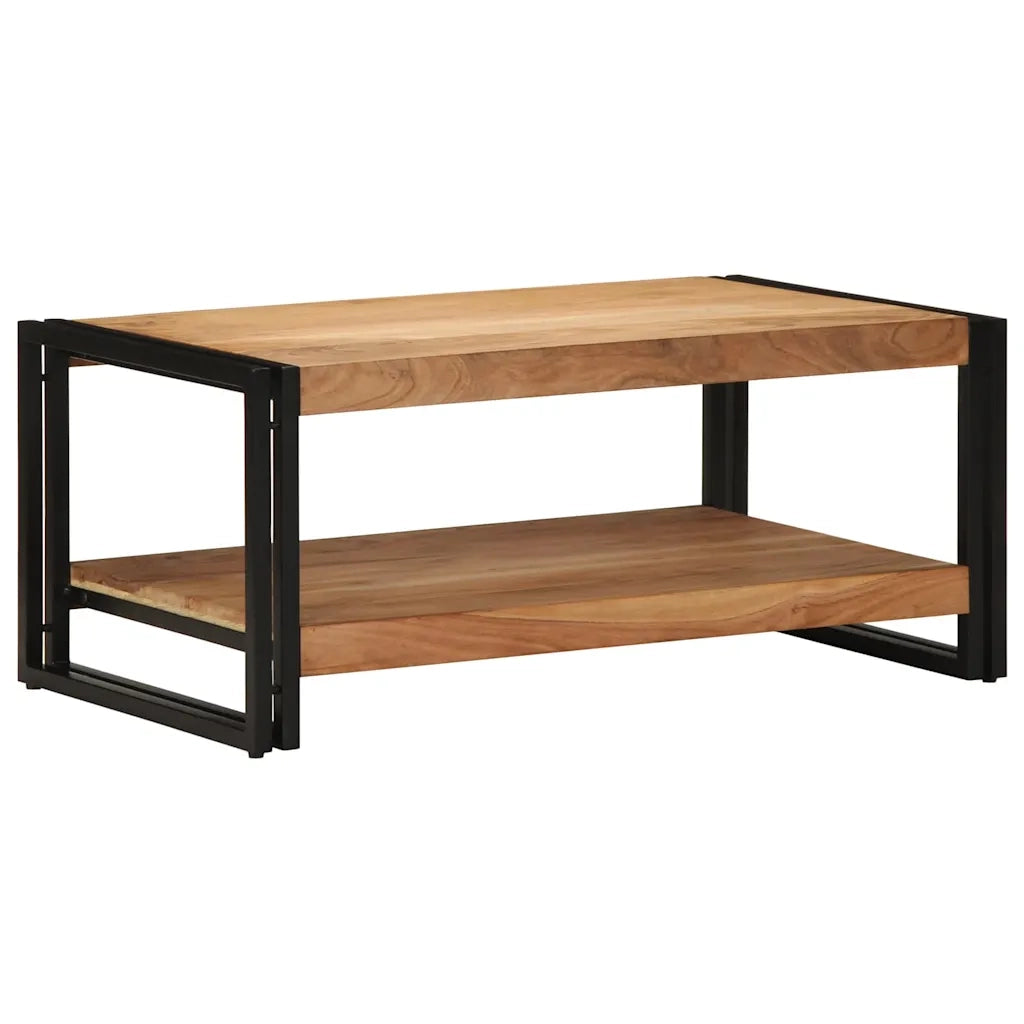 Tavolino da Salotto 90x50x38 cm Legno Massello di Acacia 4102716