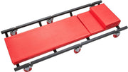 Lettino meccanico 100 kg con poggiatesta regolabile 91x42,5x10 cm