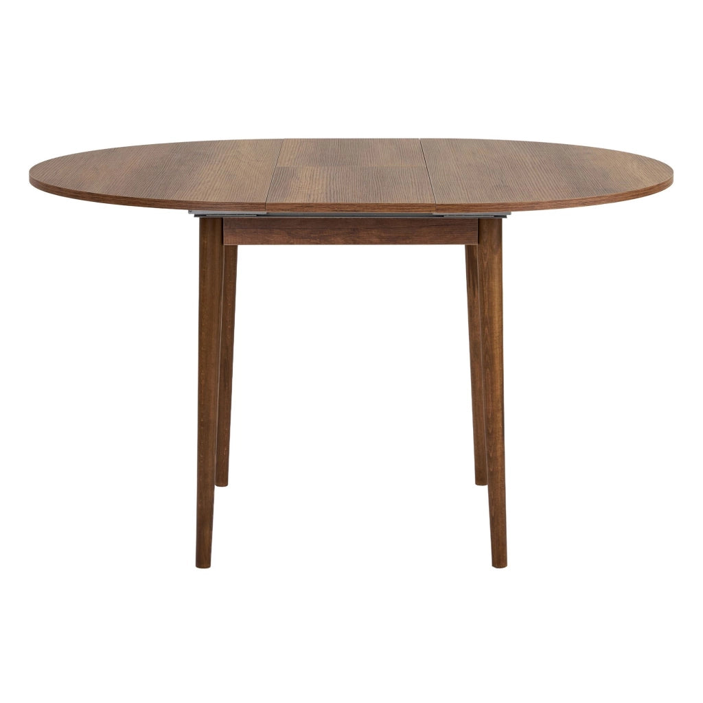 Tavolo da pranzo allungabile in legno "Viona" 100 x 100 x 75 cm - Noce Barok