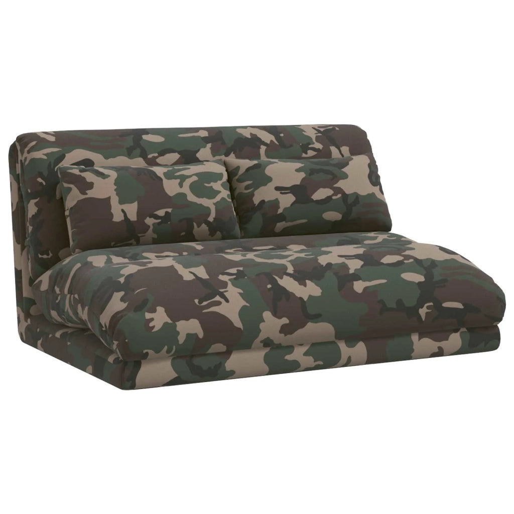 Sedia da Pavimento Verde militare 110 x 82 x 55 cm Tessuto 42028209