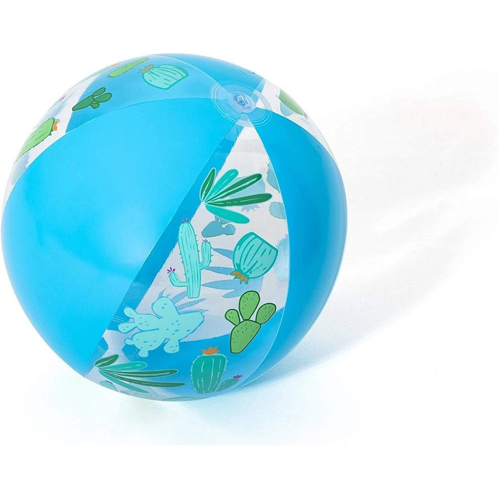 Trade Shop - Pallone Palla Spiaggia Designer 51cm Per Mare Piscina 3 Modelli Assortiti 31036 -