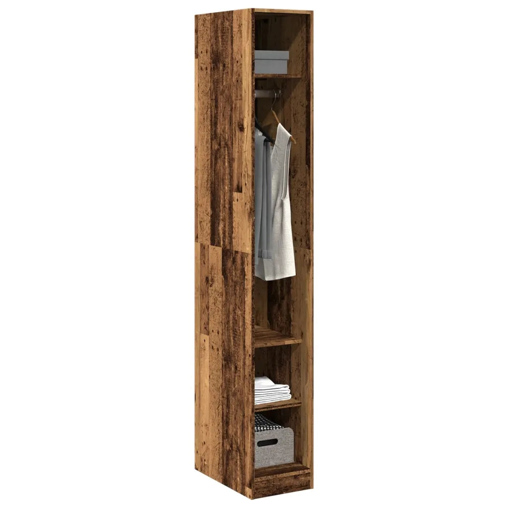 Armadio Legno Antico 30x50x200 cm in Legno Multistrato CFW3157287