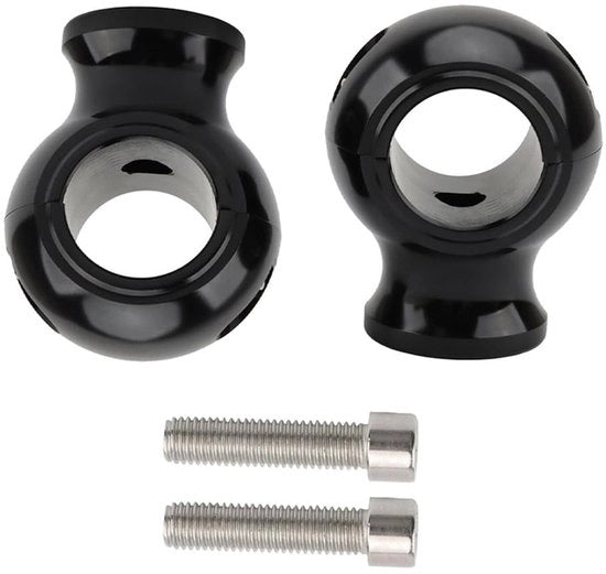 Alzatura manubrio per motocicletta - 32mm viti - Alzanti manubrio neri - Supporto per manubrio - Adatto per motocross