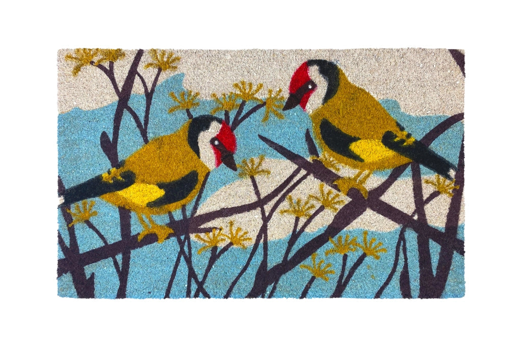 Zerbino Ingresso Casa In Fibra Di Cocco Con Base In Pvc  Birdies