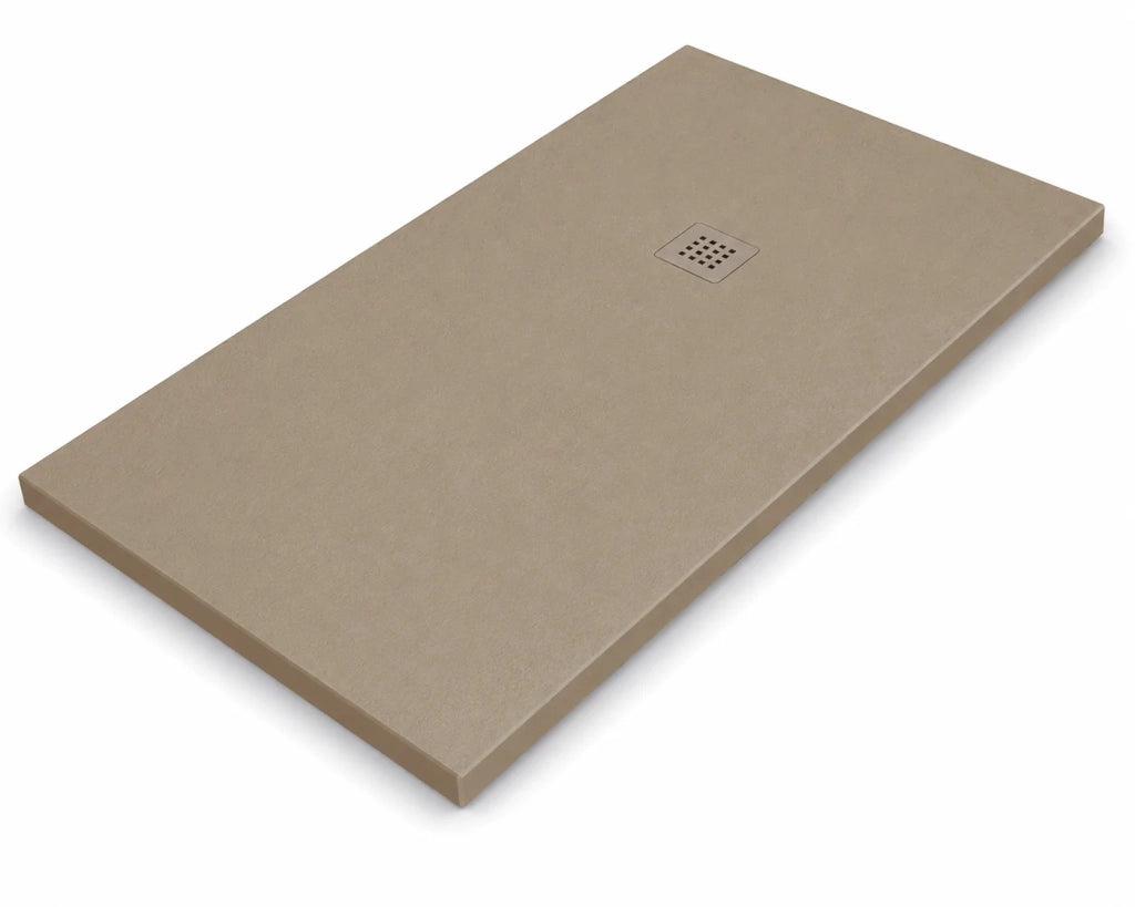 Piatto doccia ARDESIA 90x140 cm Cuoio griglia Cuoio