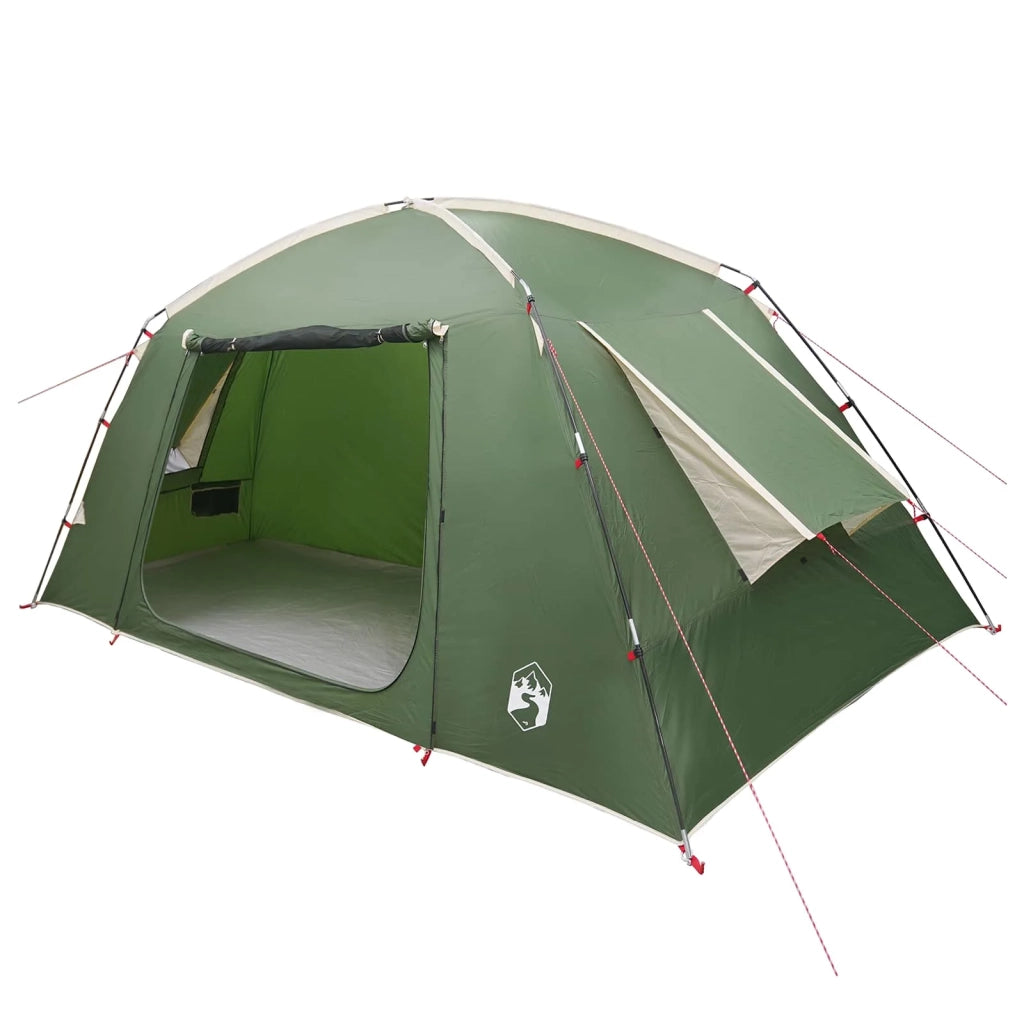 Tenda Capanna con tetto Verde 400 x 210 x 180 cm Poliestere 42028515