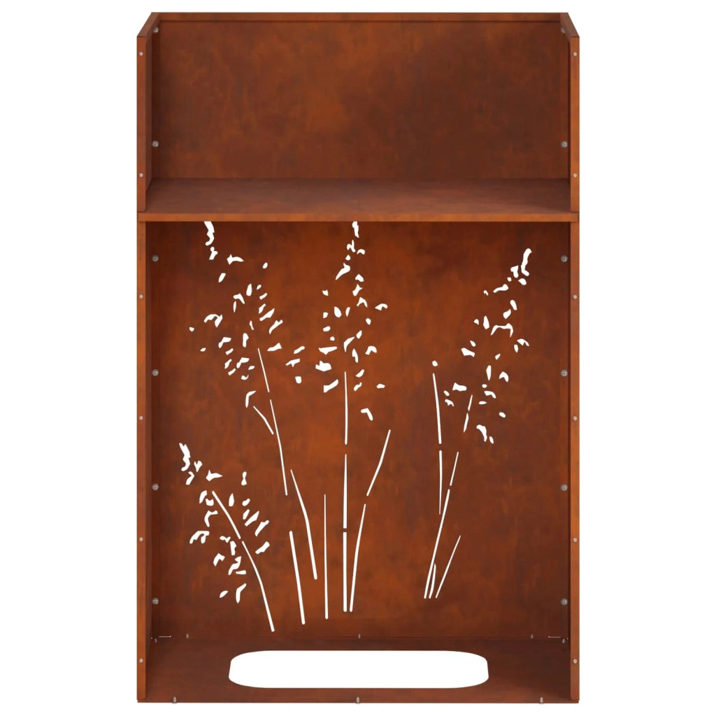 Vaso da giardino Ruggine 50 x 30 x 75 cm Acciaio Corten 8005790