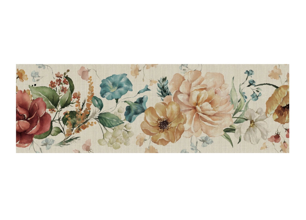 Tappeto Passatoia Cucina Antiscivolo Linea Futura Blossom By Suardi - 52x90 - Blossom