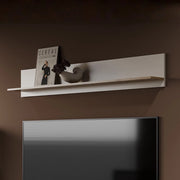 Mensola Frezo04 in cashmere e rovere evoque 167x17.6x25H