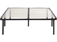 Rete a doghe - 140 x 190 cm - 13 doghe - Nero