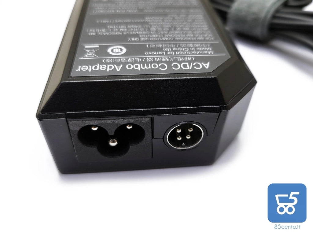 Alimentatore Caricabatteria Originale Lenovo 90W 20V 4,55A ThinkPad Spinotto tondo 7,9 mm x 5,5 mm Usato