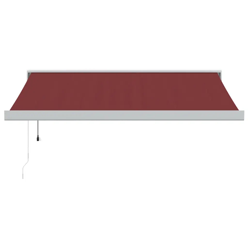 Tenda da Sole Retrattile Automatica Bordò 350x250 cm