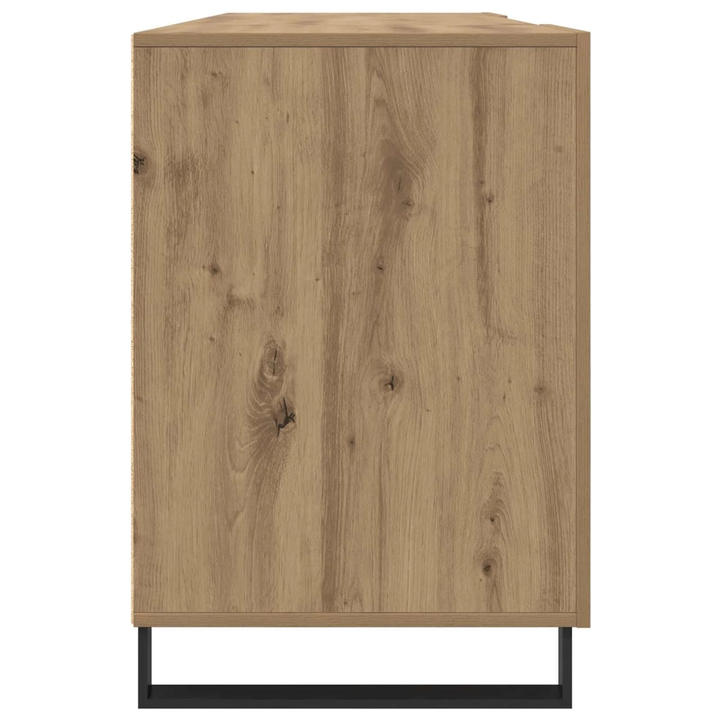 Scrivania rovere artigianale 140 x 50 x 75 cm Legno multistrato