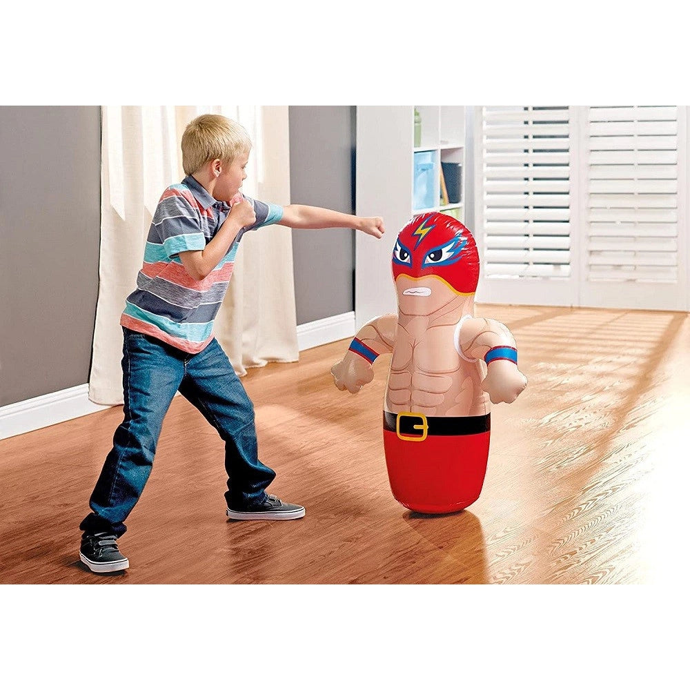 Trade Shop - Personaggio Gioco Gonfiabile 3d Sempre In Piedi Bambini Modelli Assortiti 44672 -