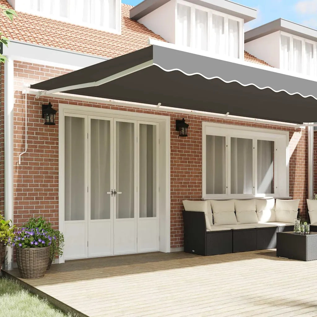 Struttura della tenda Bianco 600 × 350 cm Alluminio 313198