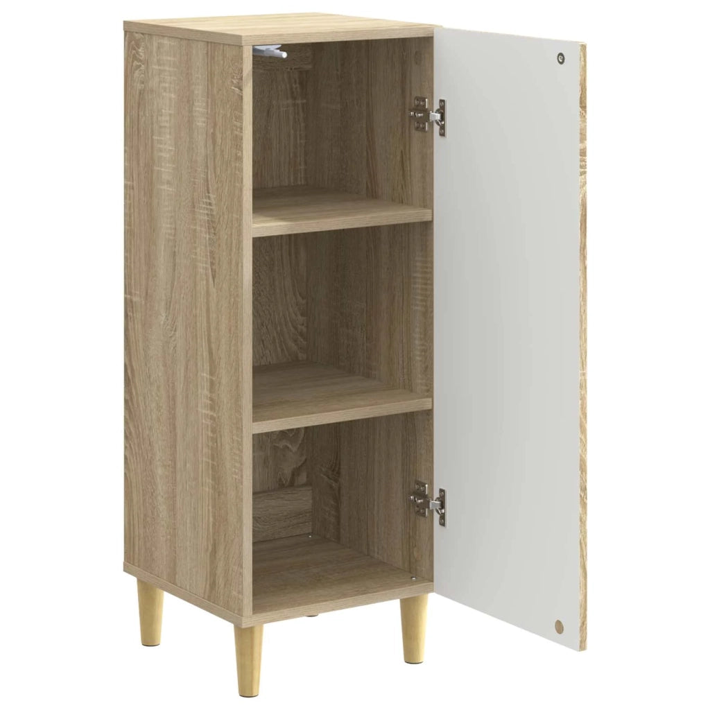 Credenza Rovere Sonoma 33 x 34,5 x 90 cm Legno ingegnerizzato 894597