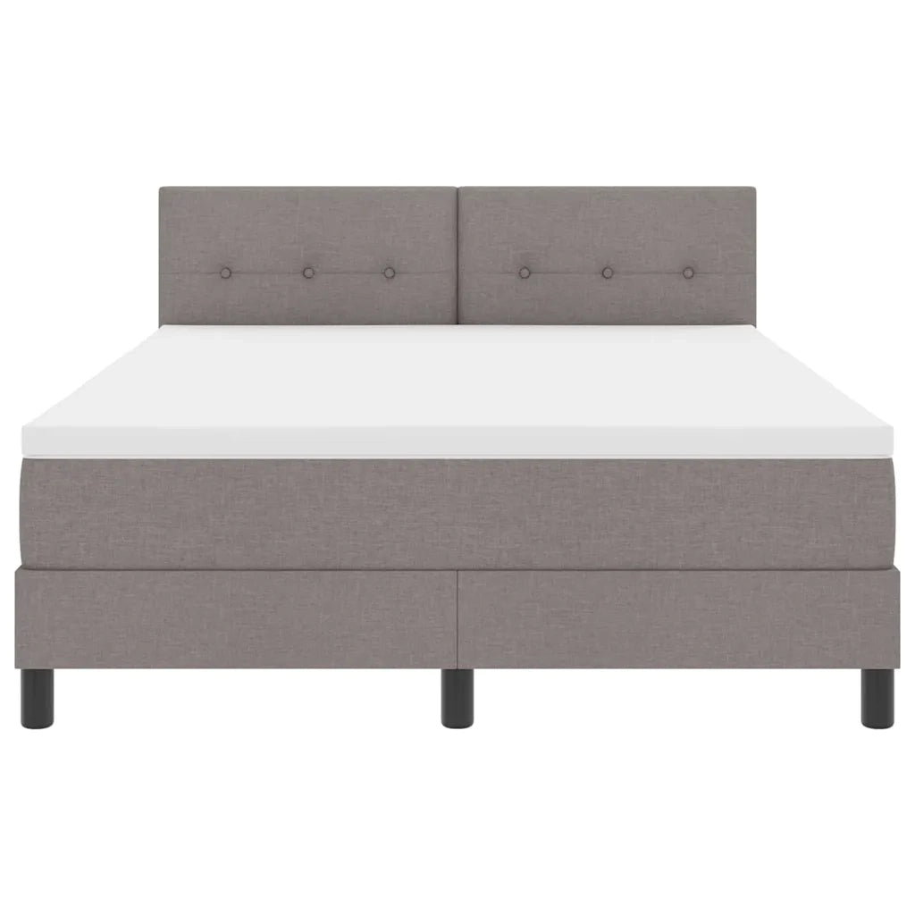 Letto a molle con materasso con led Talpa 140 x 190 cm Tessuto 3342209
