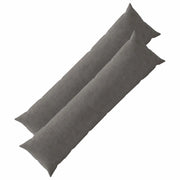 Federa 2 pcs HEERLEN Grigio Scuro 40 x 145 cm corduroy 908886