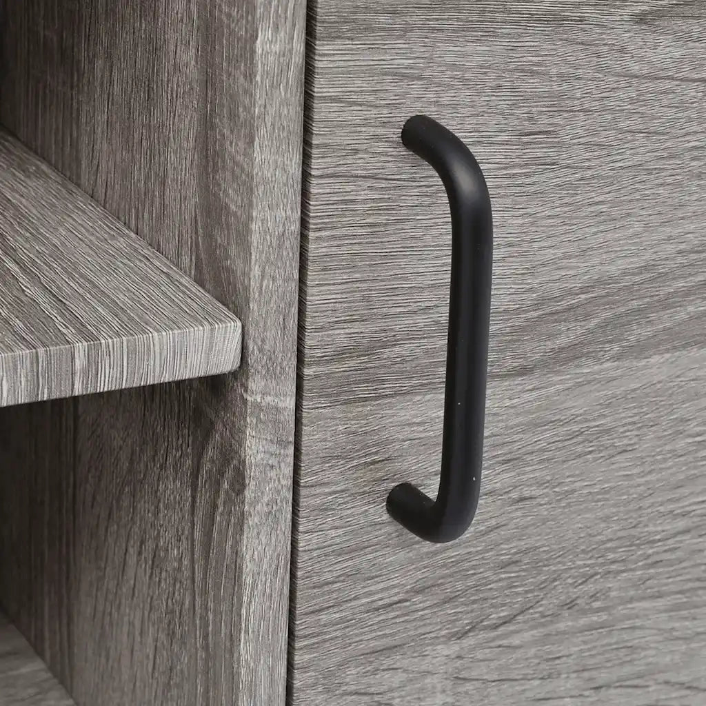 Mobile Porta TV 120x40x45 cm Grigio 243449