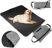 Matte da esterno pieghevole per cani, lavabile, in pelle di gomma spessa, mat per cani, impermeabile, coperta per campeggio, cane, gatto, mat (S)