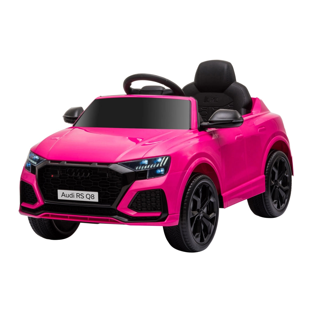 Auto elettrica bambini Audi RS Q8 ¨C zephmum ¨C rosa