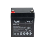 FIAMM Batteria al piombo FG20451 12 V 4,5 AH in tessuto non tessuto batteria al piombo UPS FG 20451 Batterie AGM FASTON 4,8 mm