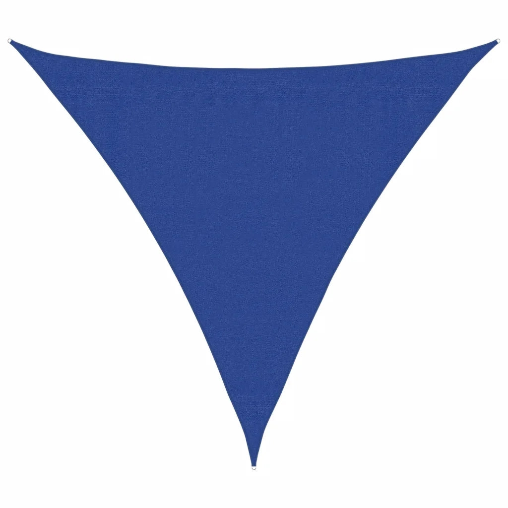 Vela Parasole 160 g/mÂ² Blu 3x3x3 m in HDPE cod mxl 22096