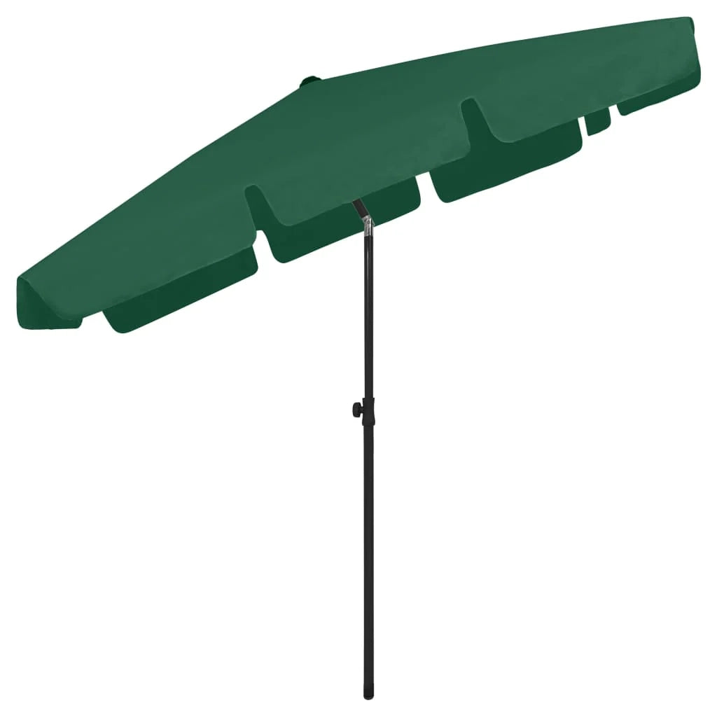 Ombrellone verde 200 x 125 cm 02_0008410