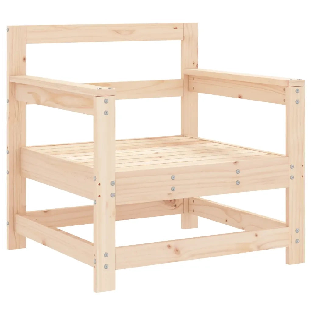 Set Salotto da Giardino 7 pz in Legno Massello di Pino 3186242