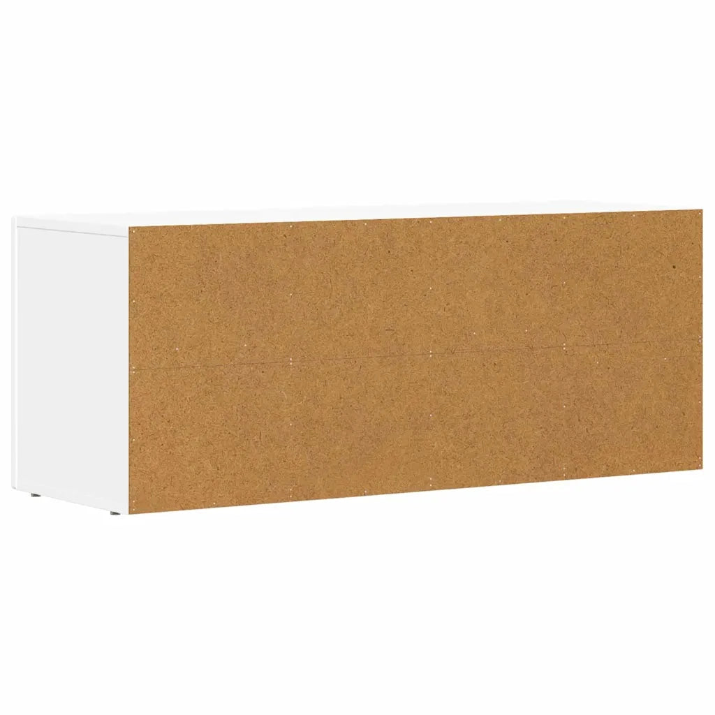 Mobile TV Bianco 100 x 35 x 40 cm Legno multistrato 891264