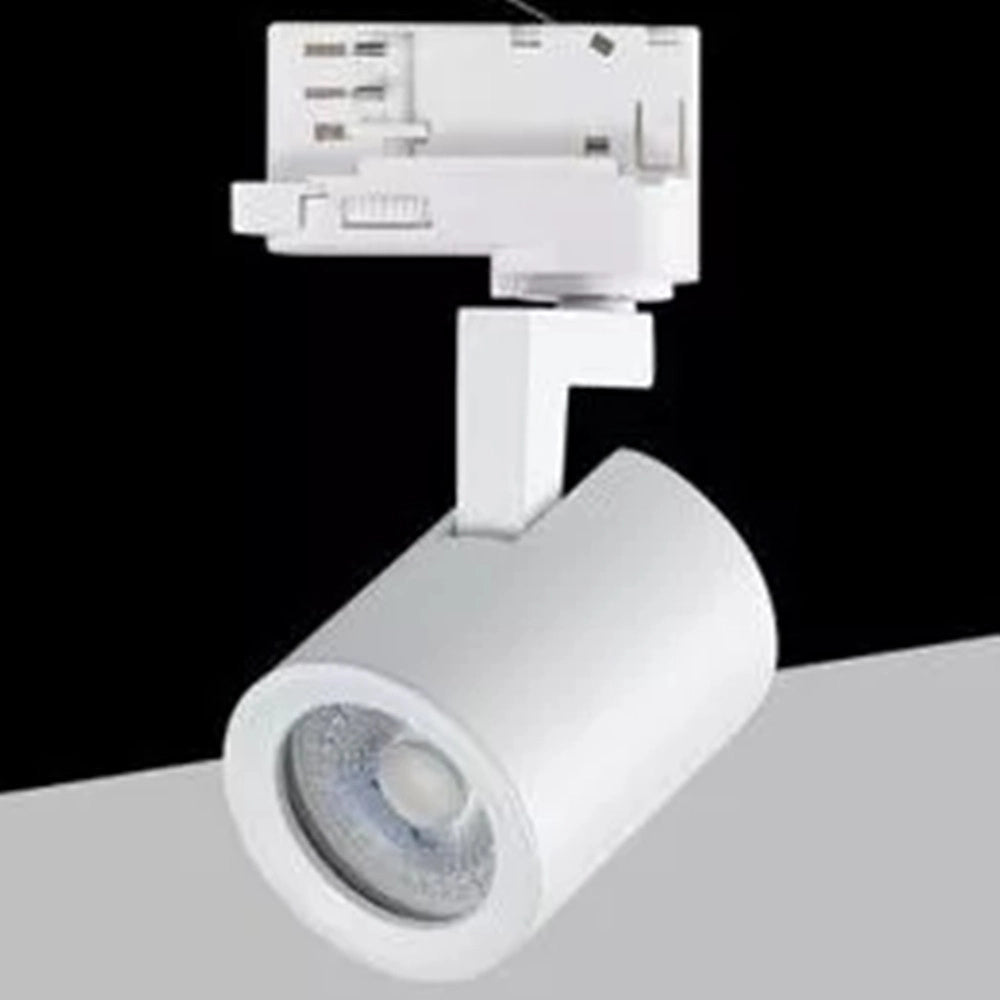 Trade Shop - Faretto Lampada Portafaretto Per Binario Trifase Direzionabile Attacco Gu10 Ip20 Tr8801 -