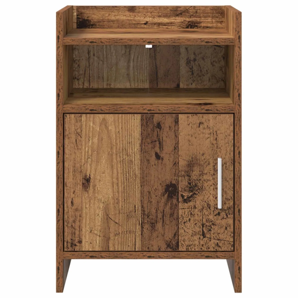 Comodini 2 pz Legno antico 40 x 36 x 60 cm Legno ingegnerizzato 8011048