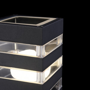 Illuminazione per esteri Outdoor in Alluminio Unter den Linden Nero