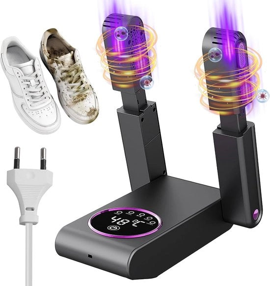 Droger per scarpe - Droger elettrico per scarpe - Droger per scarpe da lavoro - Scarpe umidificate - Attrezzatura per lo sci - Scarpe da lavoro - Outdoor - Sport - Droga per scarpe 

Modello: 
Specifica tecnica: 1200W, 230V, 50Hz, 5A, 10m, 1,5kg