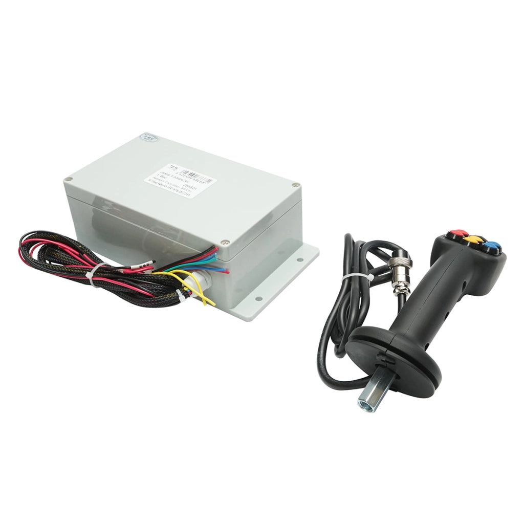 Joystick elettrico a 6 pulsanti con modulo di controllo da 24 V